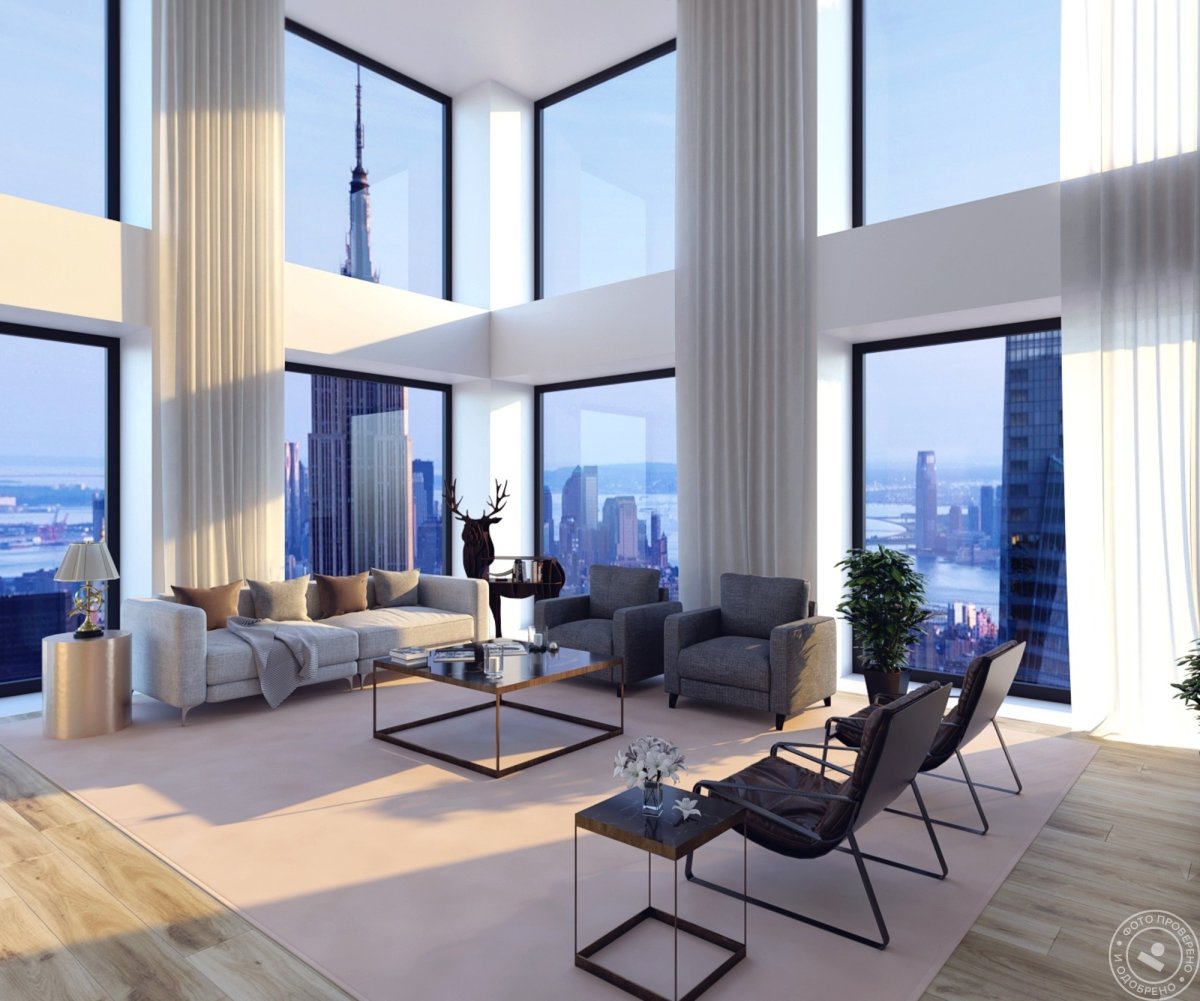 Рендеры квартир интерьер