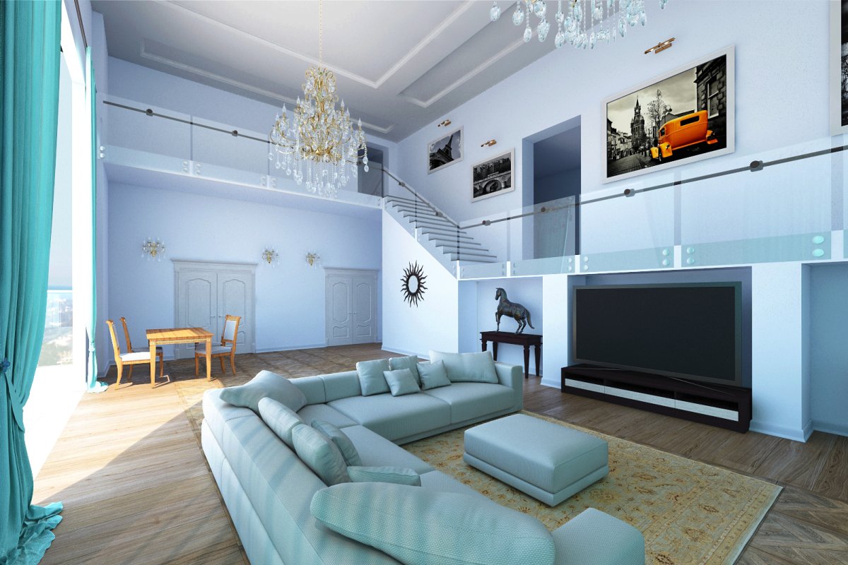 3d визуализация интерьера Графика