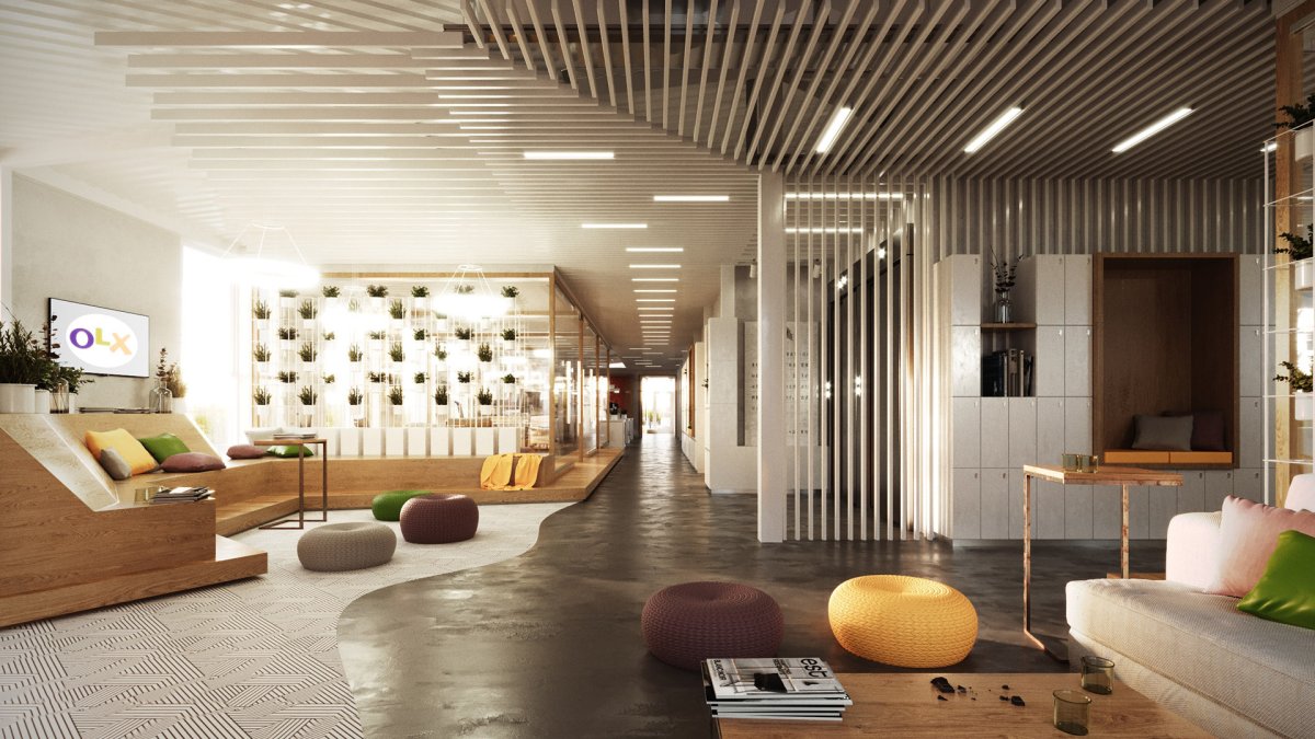 Рендер интерьера