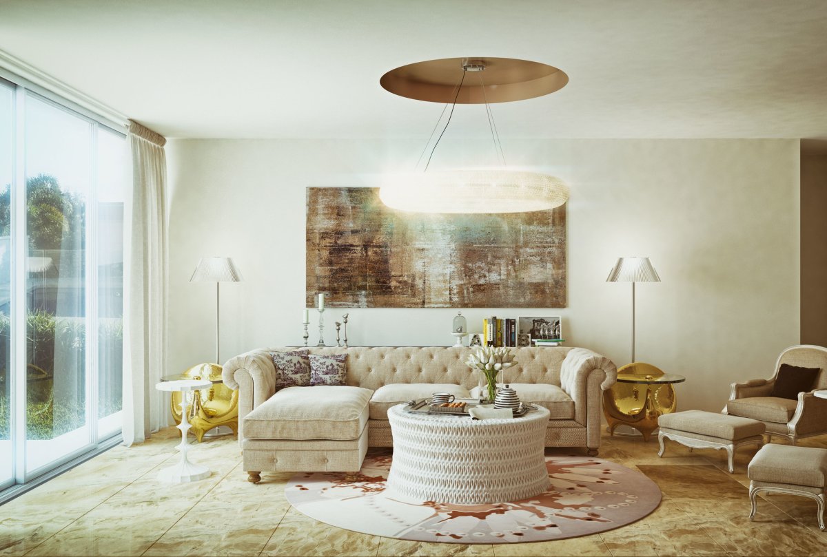 Интерьеры для визуализации декупажа