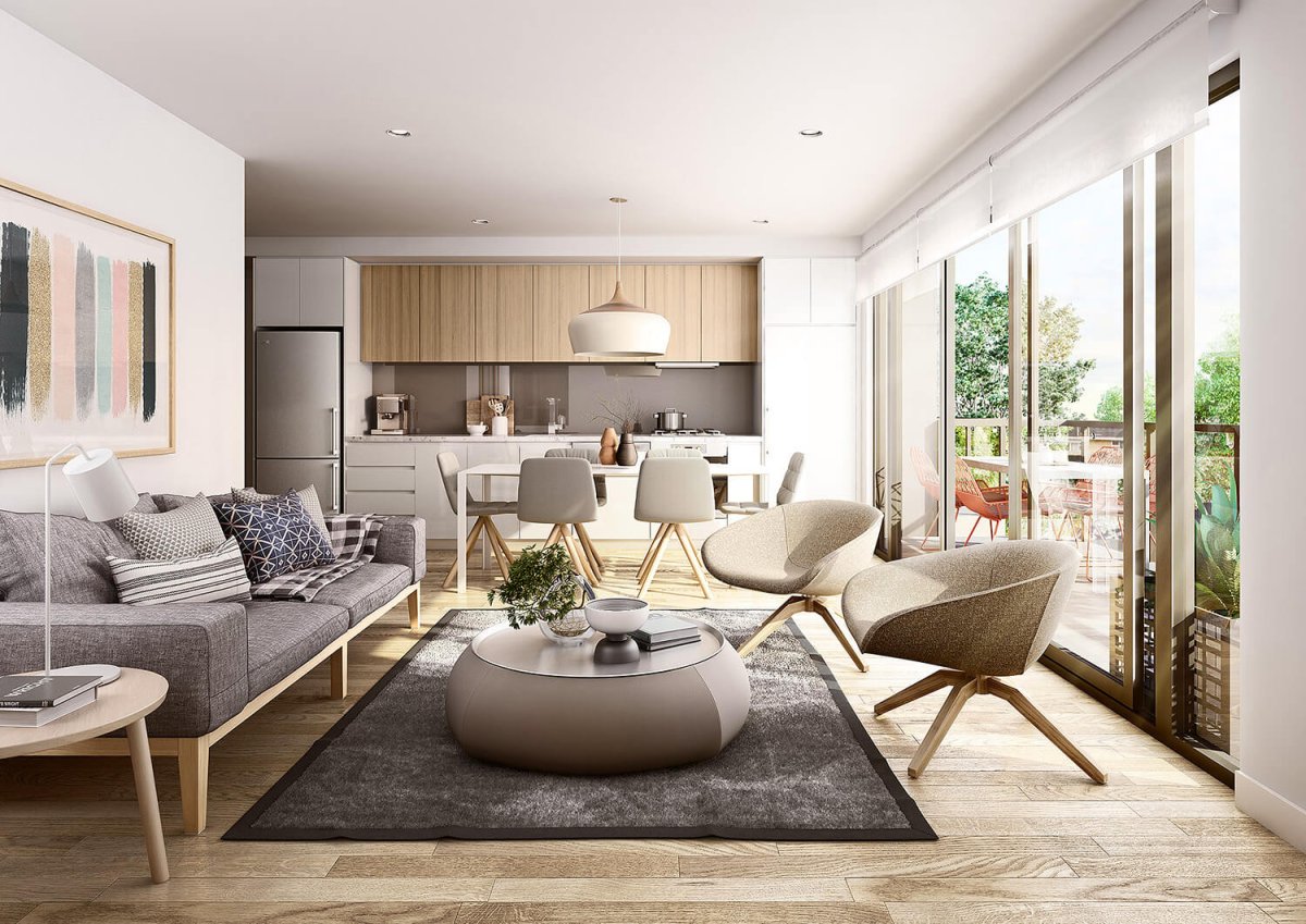 Визуализация интерьера