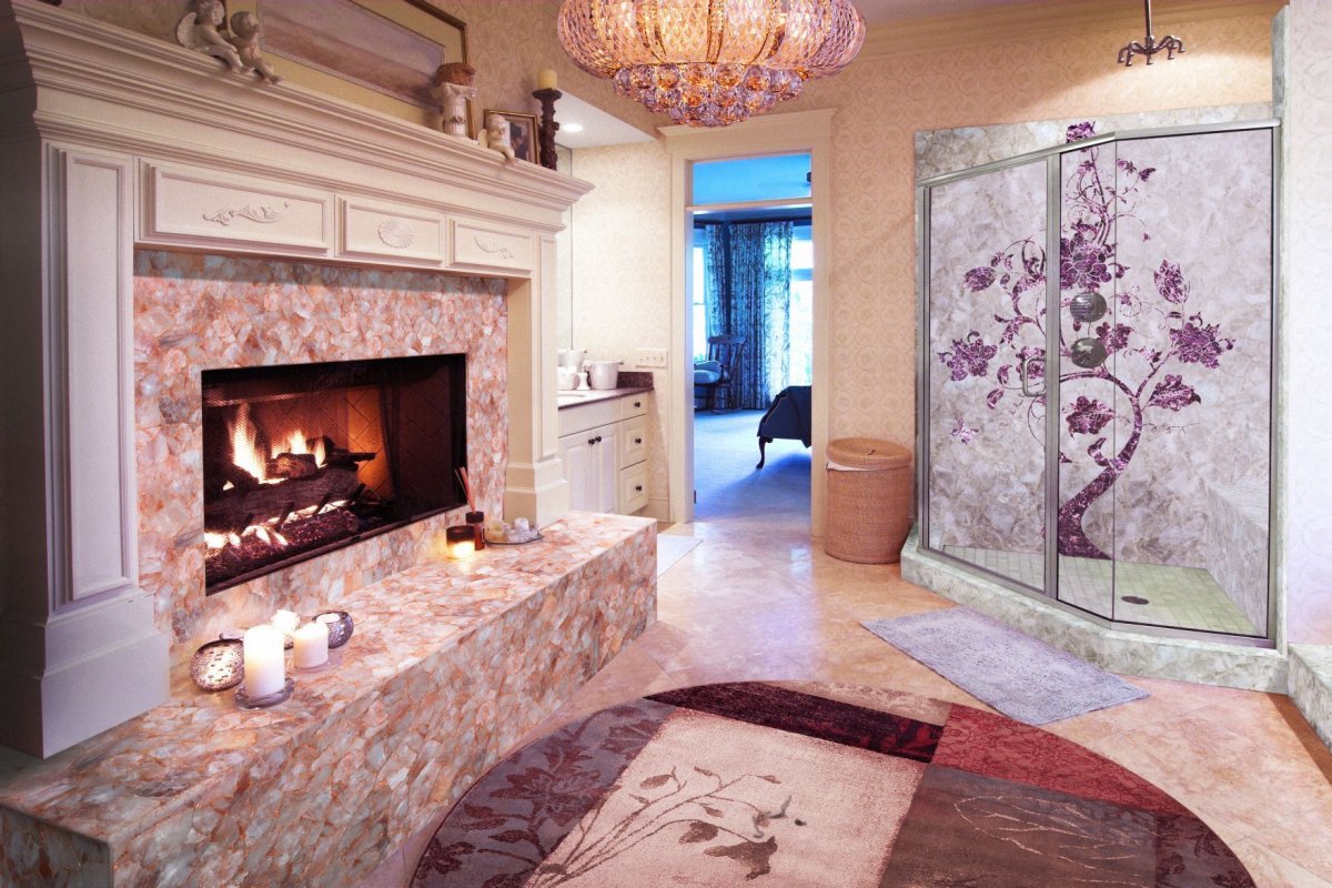 Кварц в интерьере