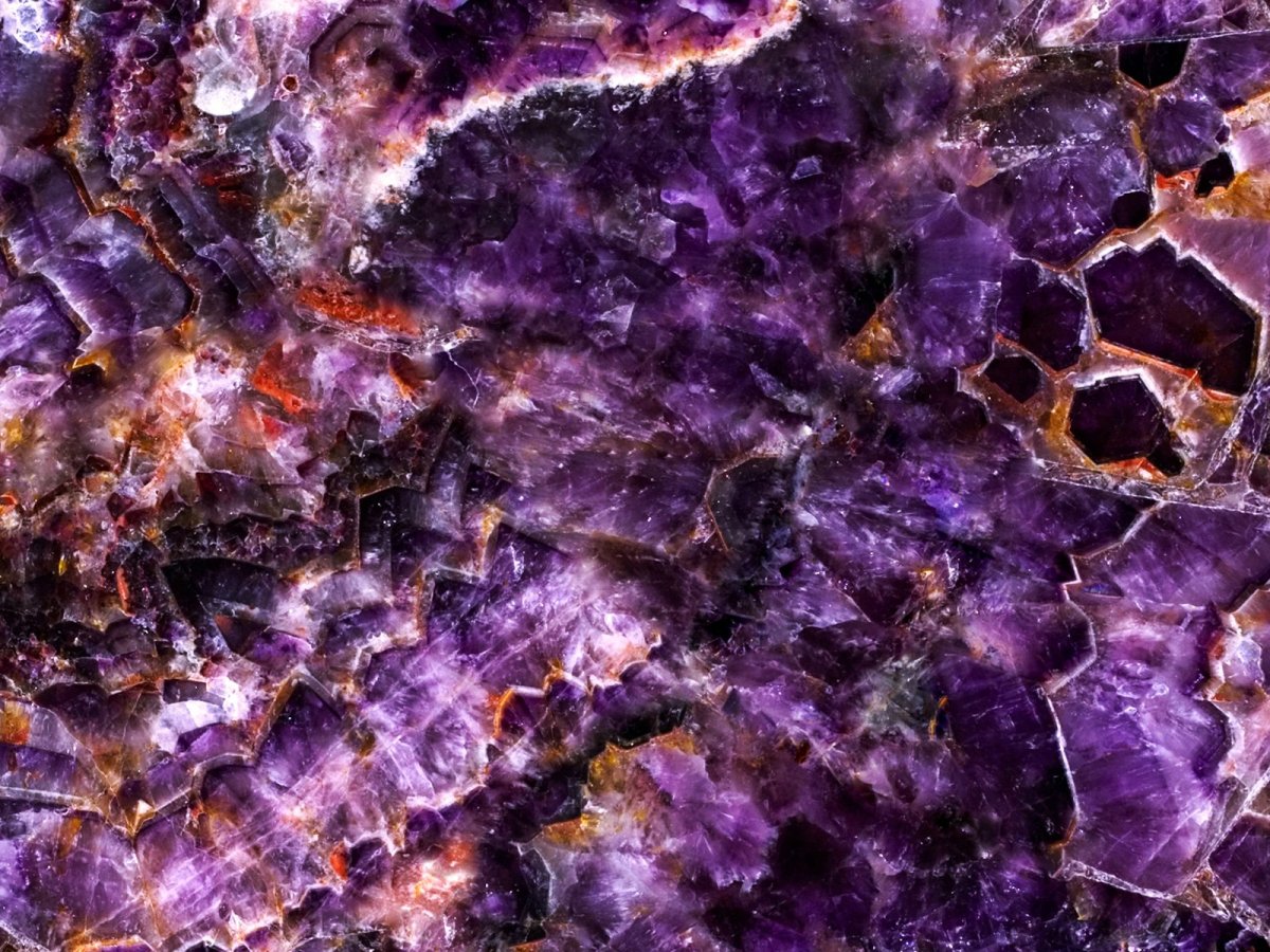 Фиолетовый агат слэб