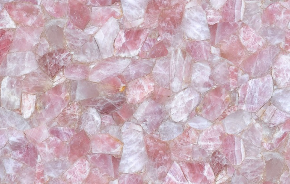 Розовый мрамор кварц