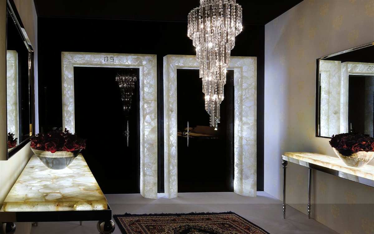 Камень кварц в интерьере