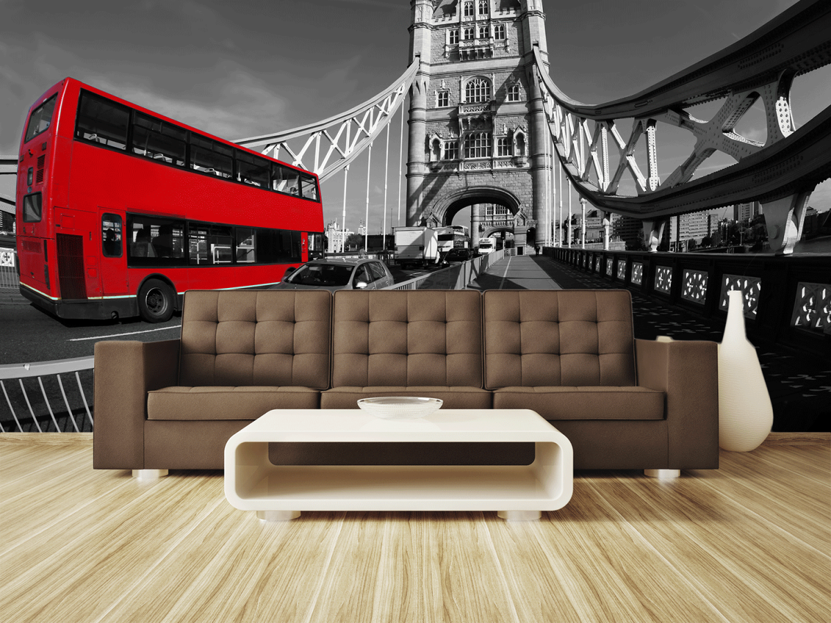 Фотообои Лондон в интерьере