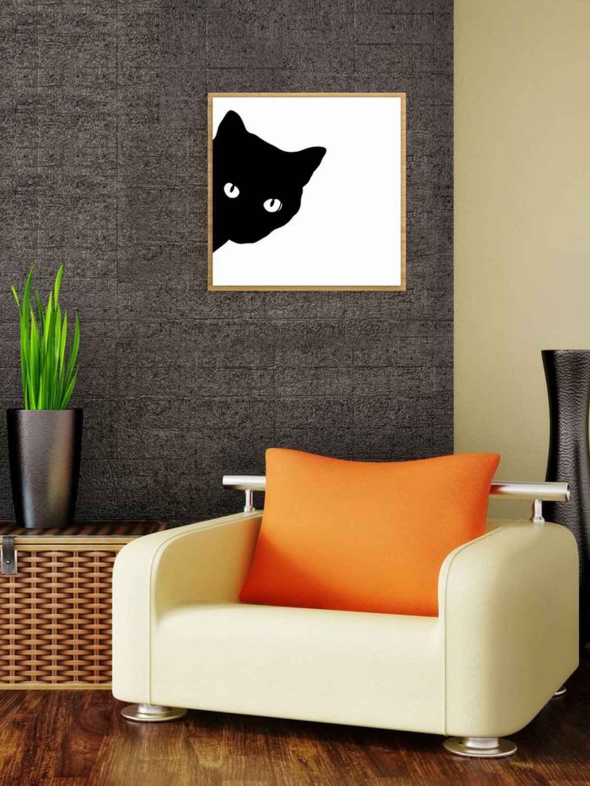 Кошка в интерьере