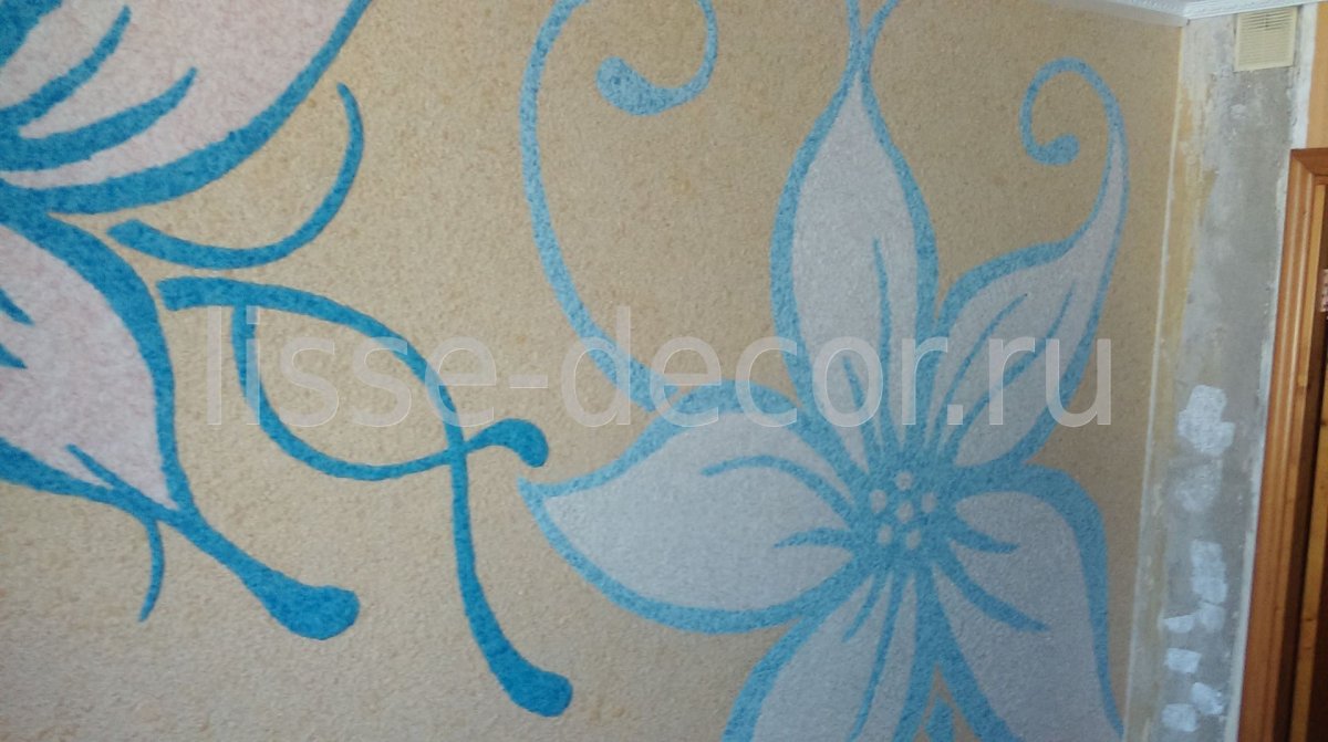 Жидкие обои рисунки