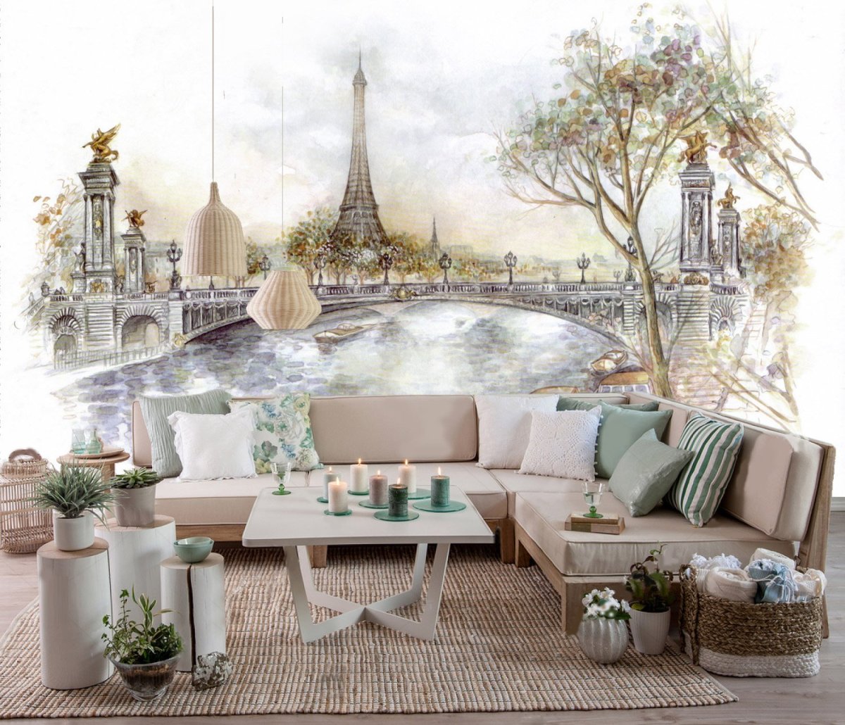 Фреска Париж
