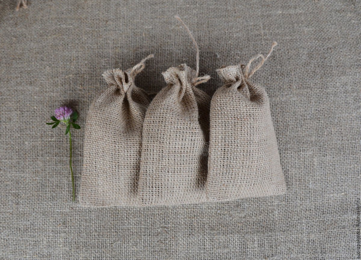 Джут мешочек 6х9