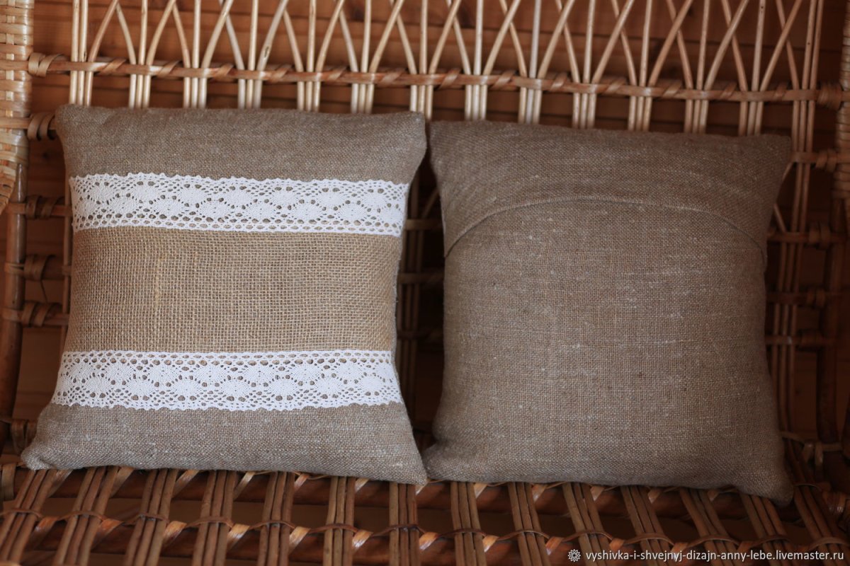 Наволочки из Мешковины