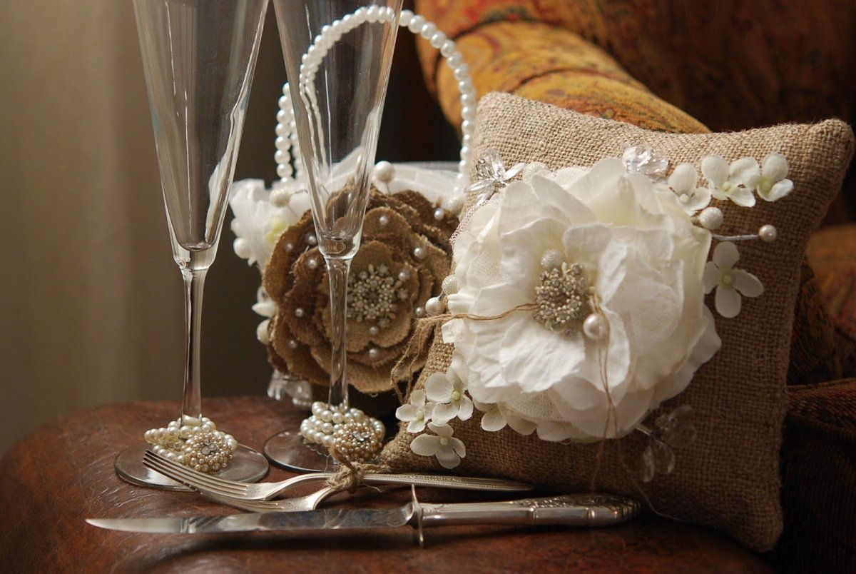 Декор из Мешковины и кружева Алена Рябцова