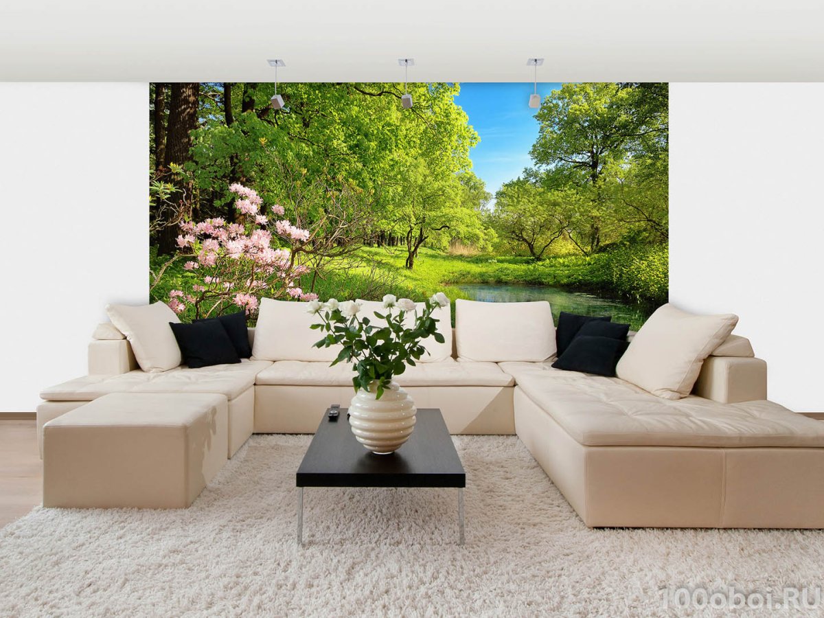 Фотообои в интерьере квартиры