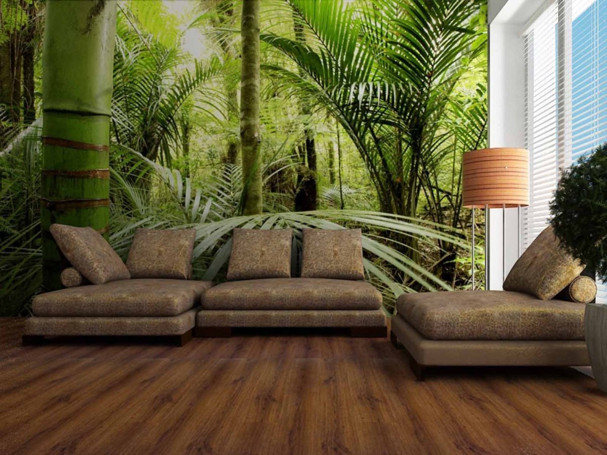 Фотообои в интерьере кухни