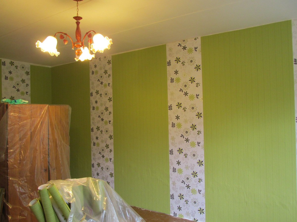 Профессиональная поклейка обоев