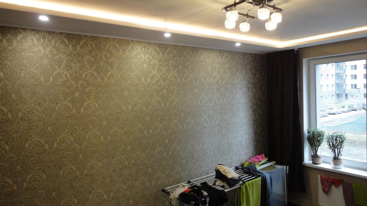 Обои для оклейки стен в квартире