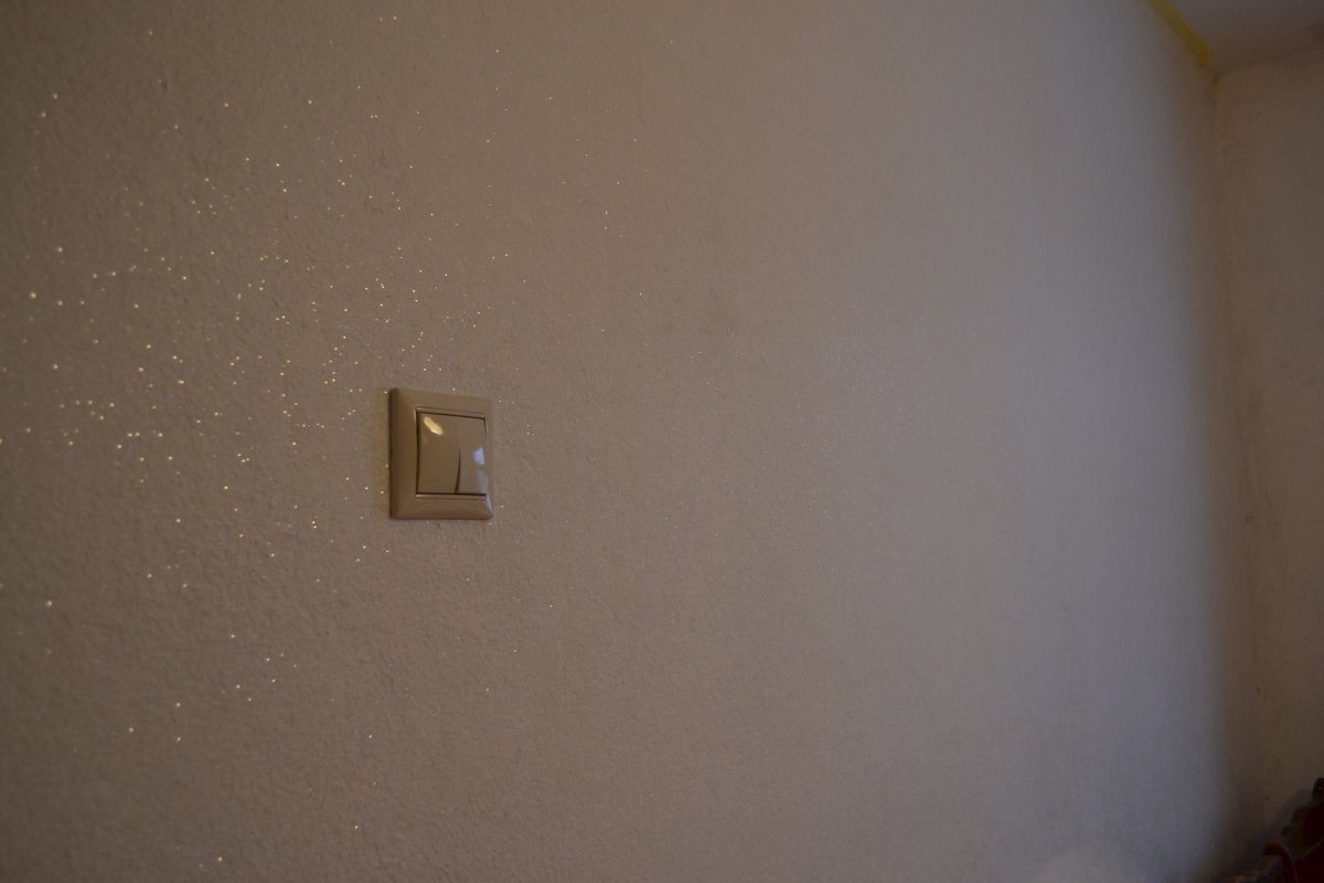 Фактурная штукатурка для стен кухни