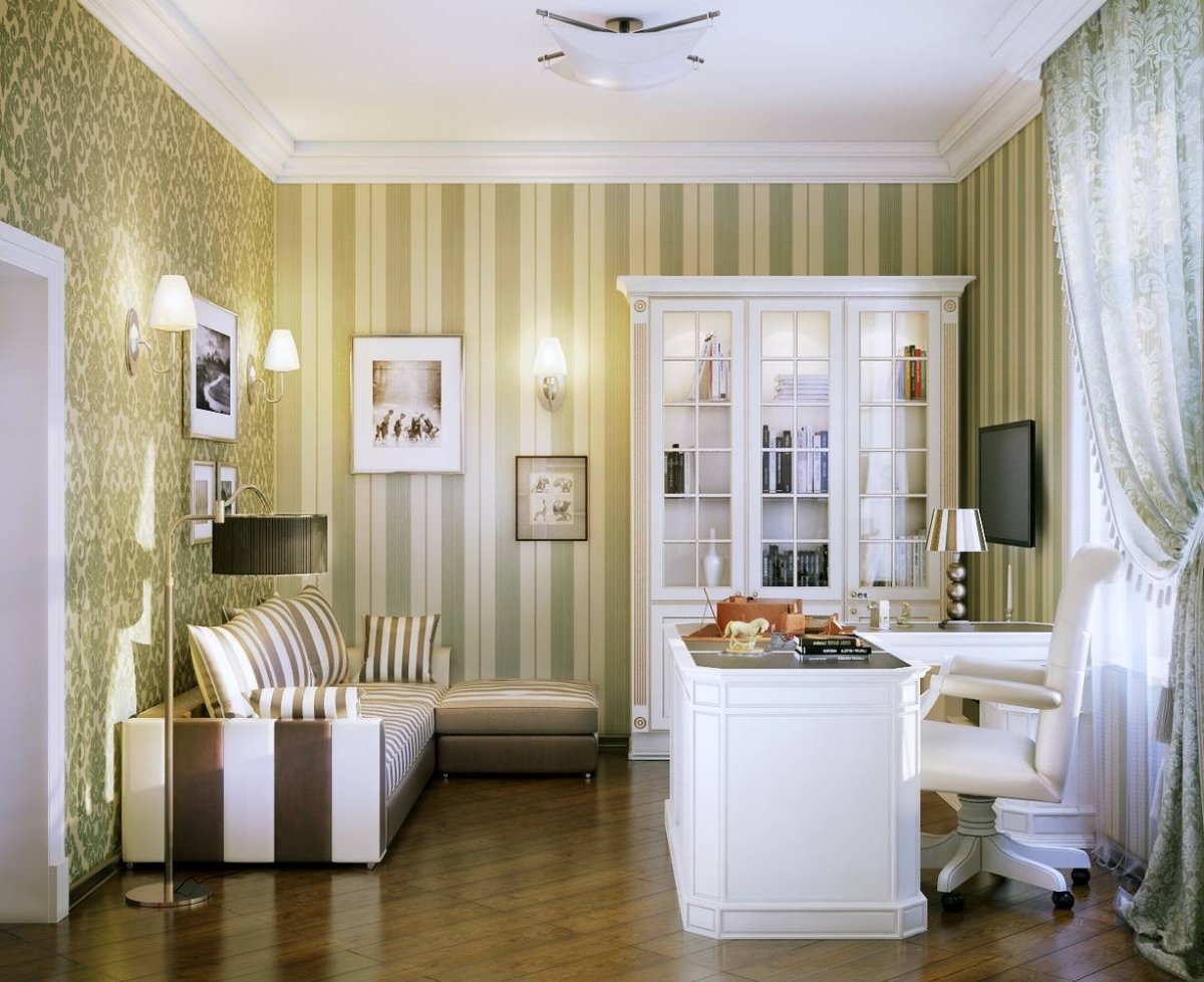 Кабинет в американском стиле