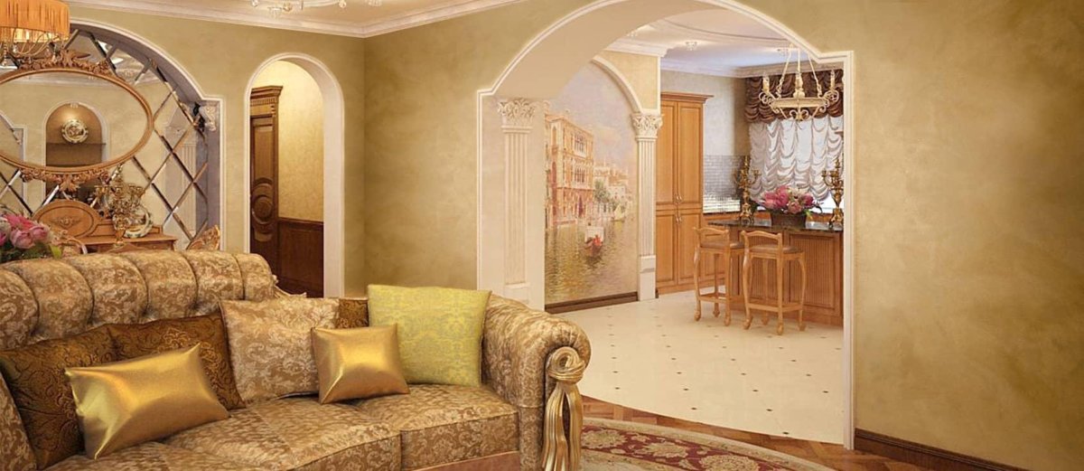 Обои под Венецианский стиль