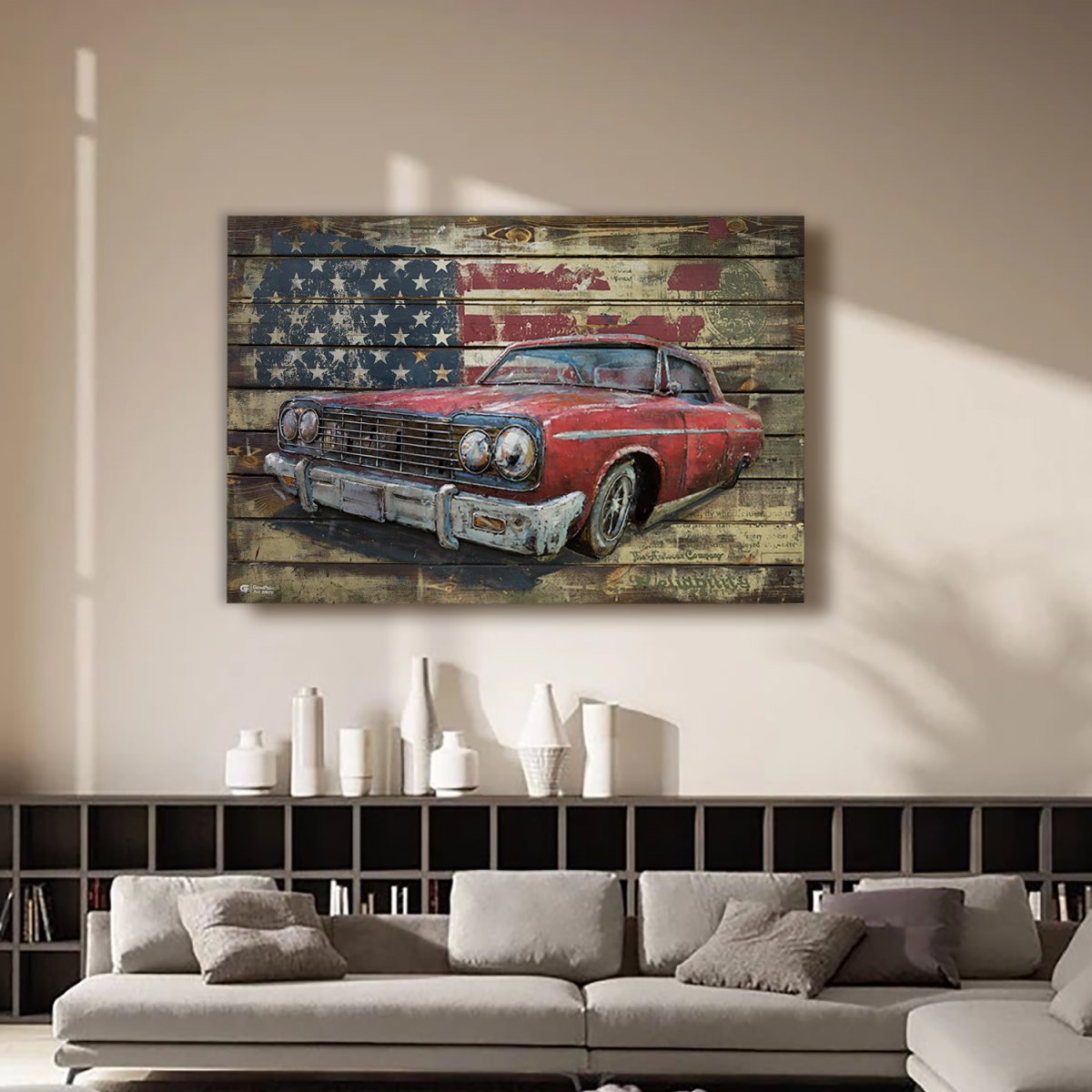 Панно на стенку для машин