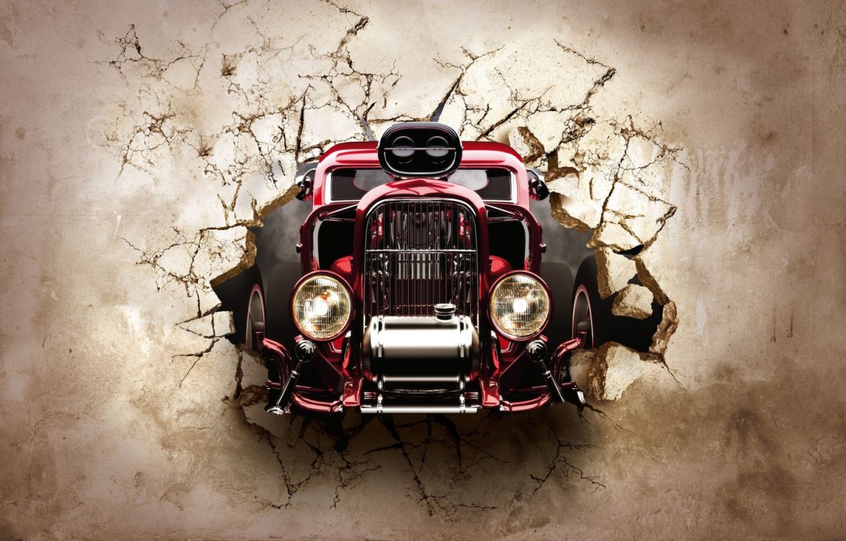 Детская комната в стиле авто