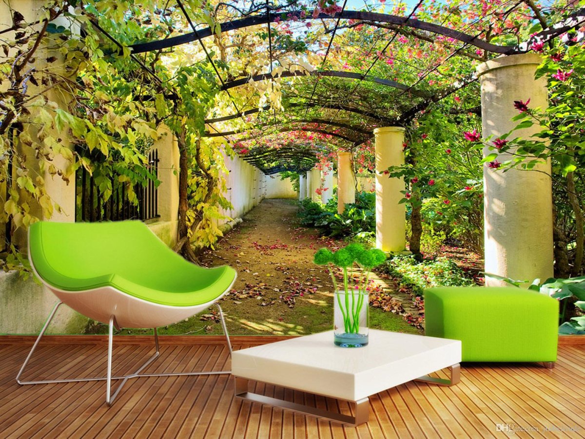 Фотообои комар Березовая роща