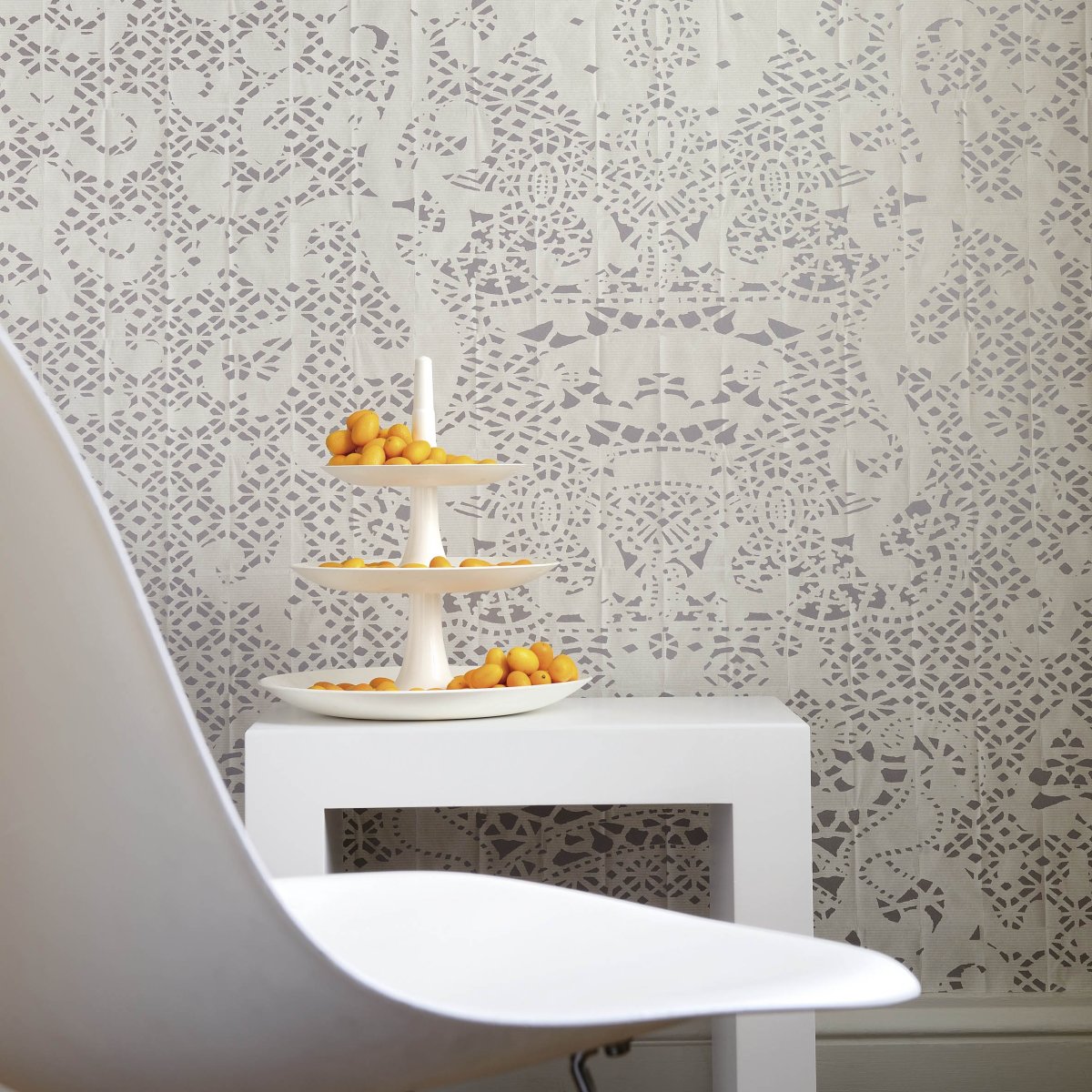 Обои кружево в интерьере