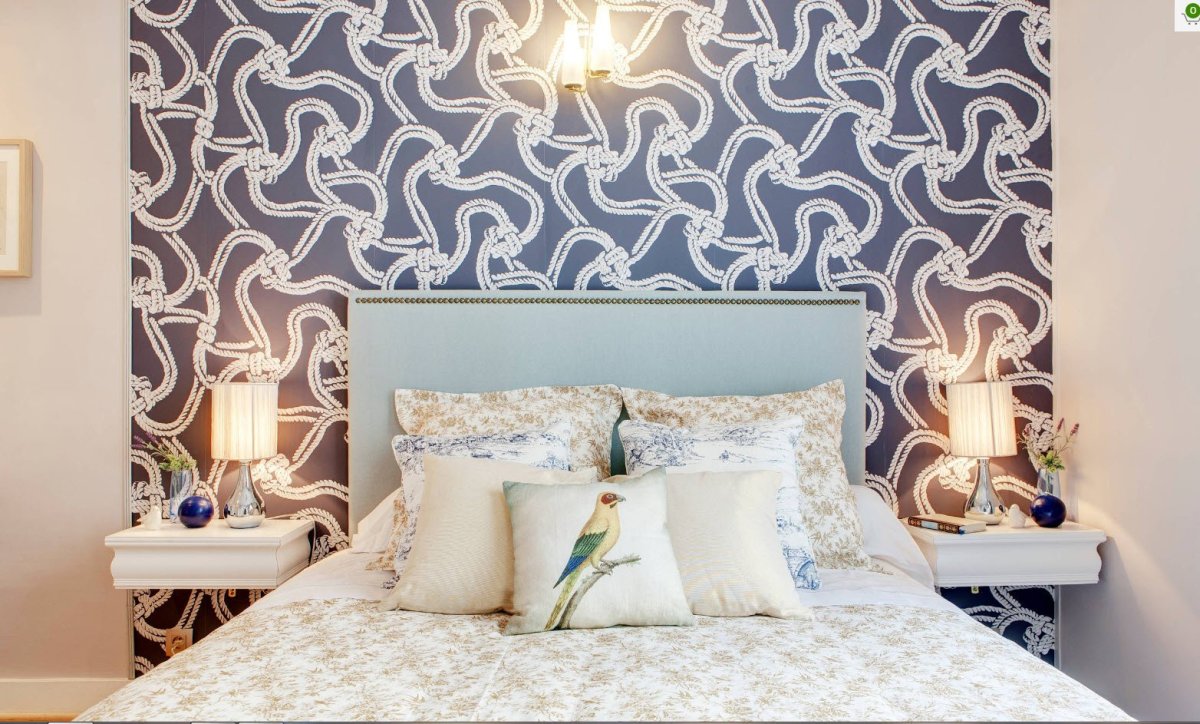 Орнамент Дамаск в интерьере