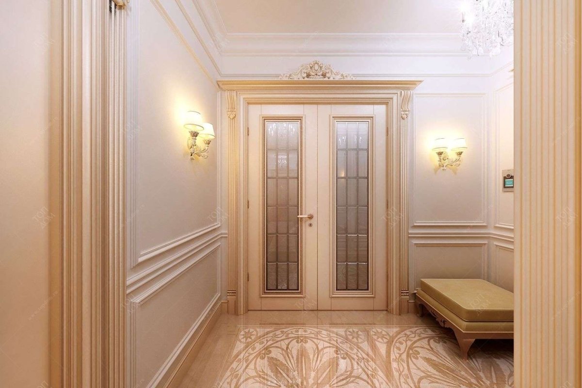 Проем между кухней и гостиной