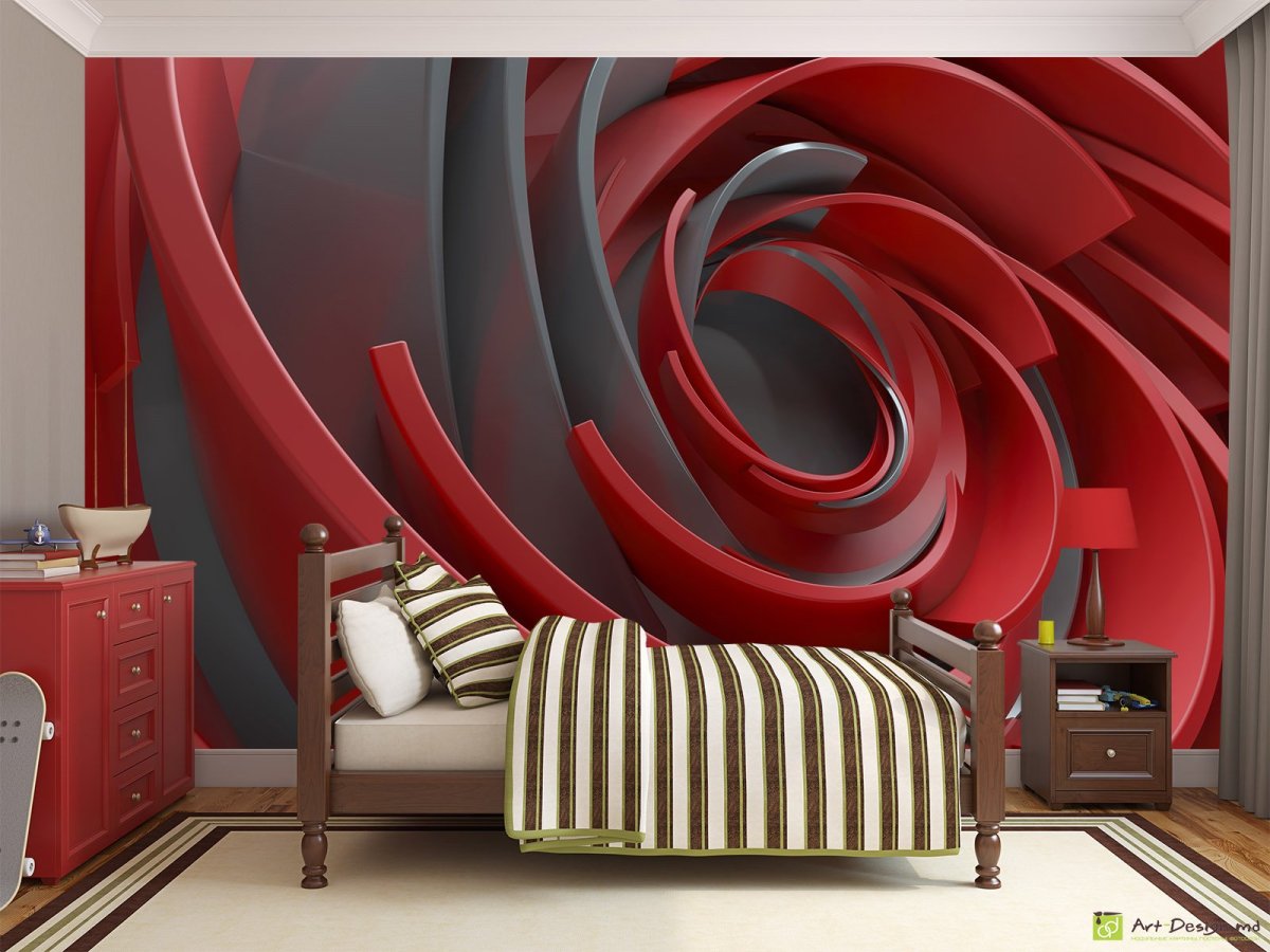 Фотообои на стену абстракция 3d