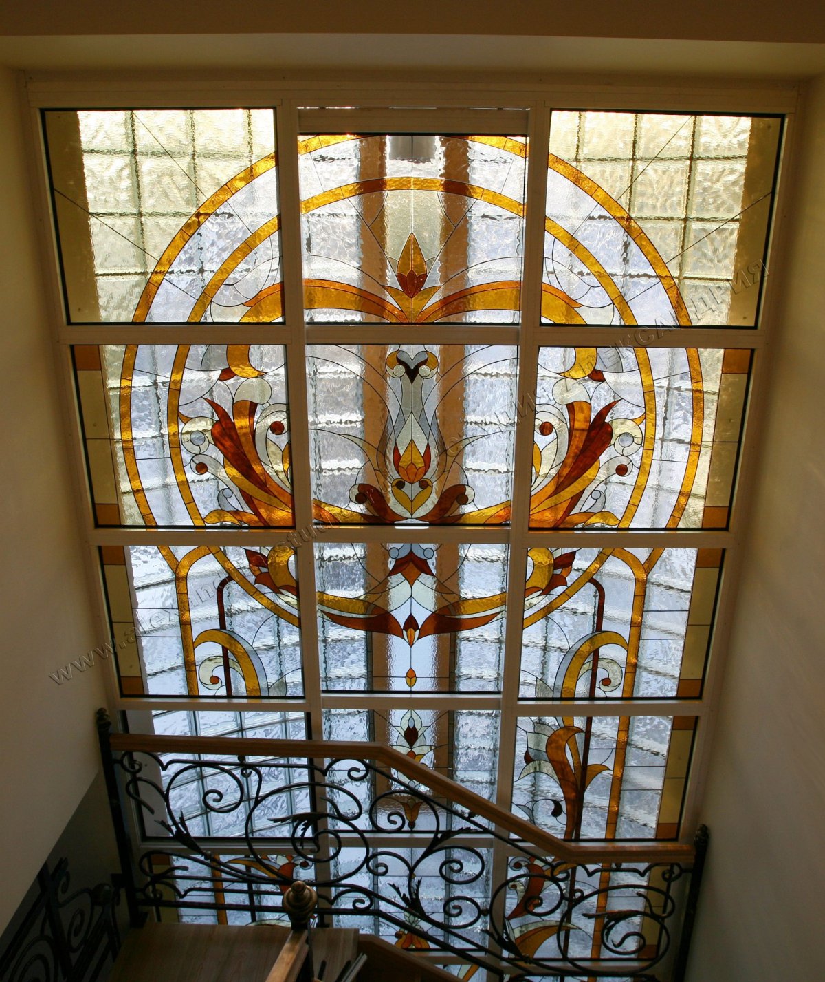Витражи в интерьере