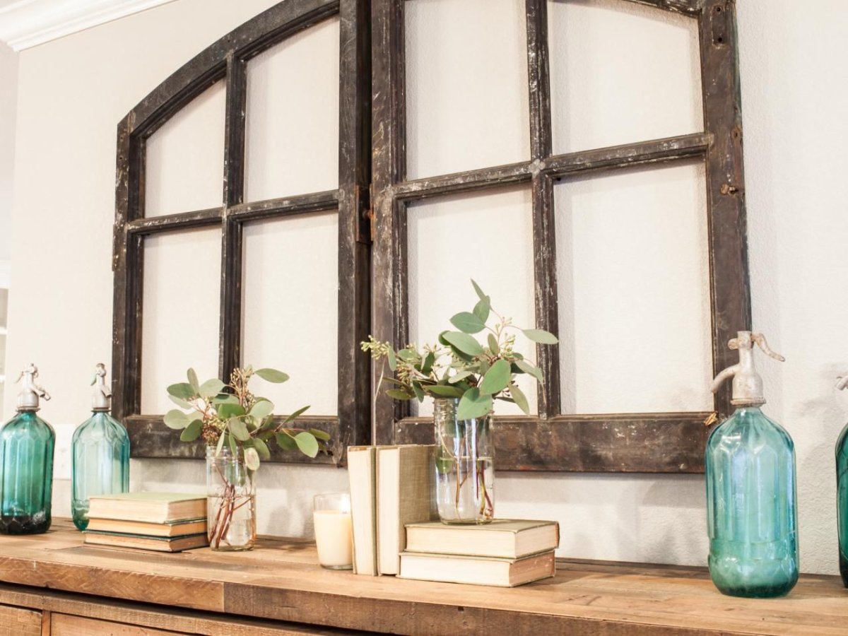 Оконные рамы в стиле рустик