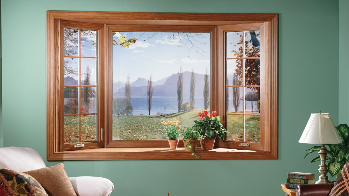 Пластиковые окна в интерьере