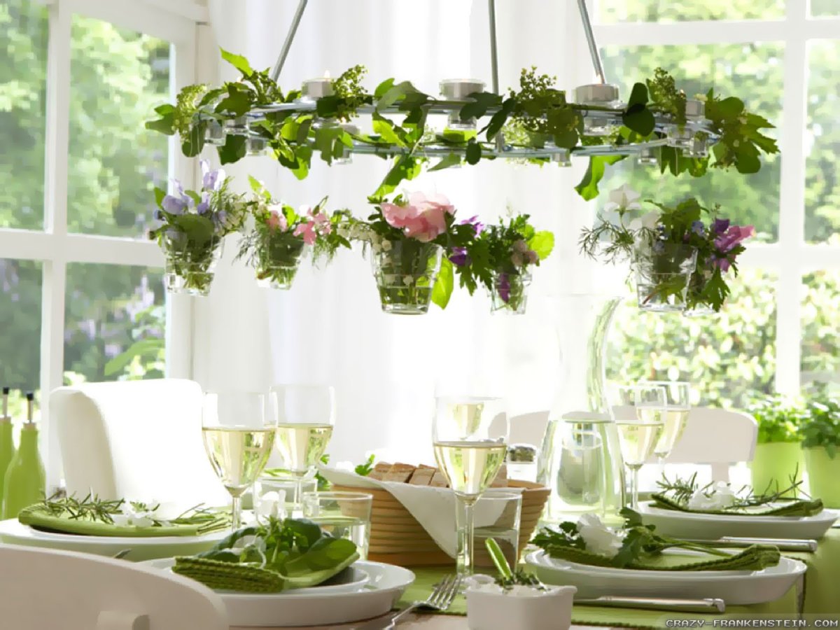 Украшение окон к весне