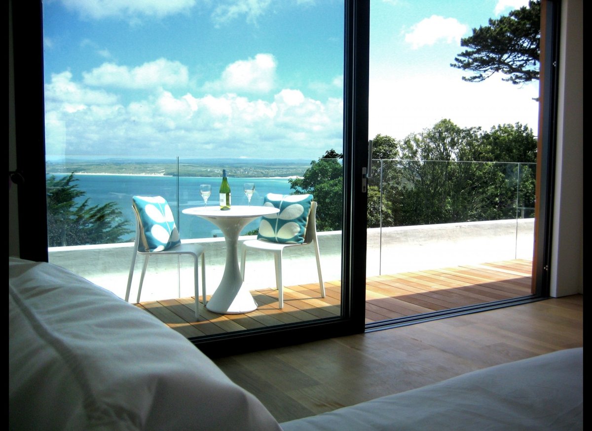 Вид на океан с террасы