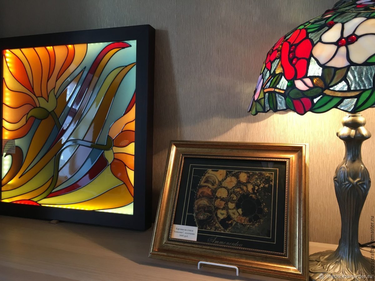 Витражи в интерьере