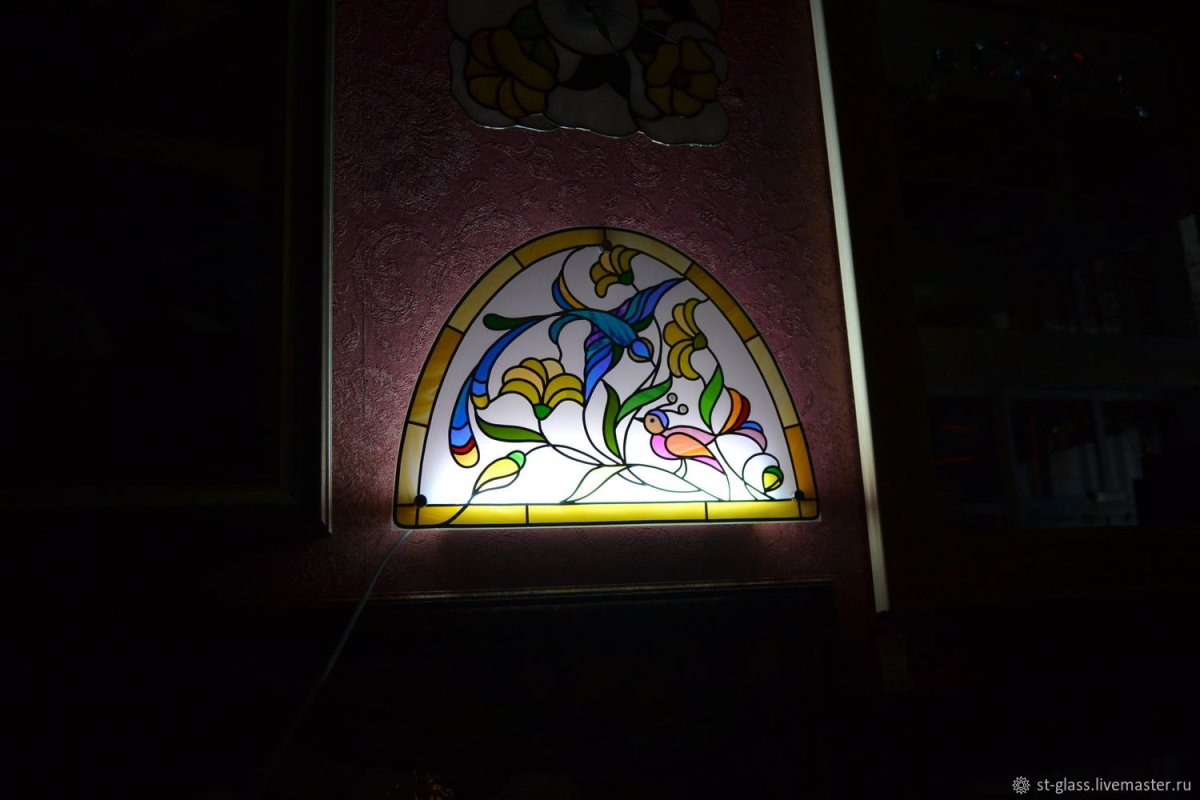 Витражный ночник