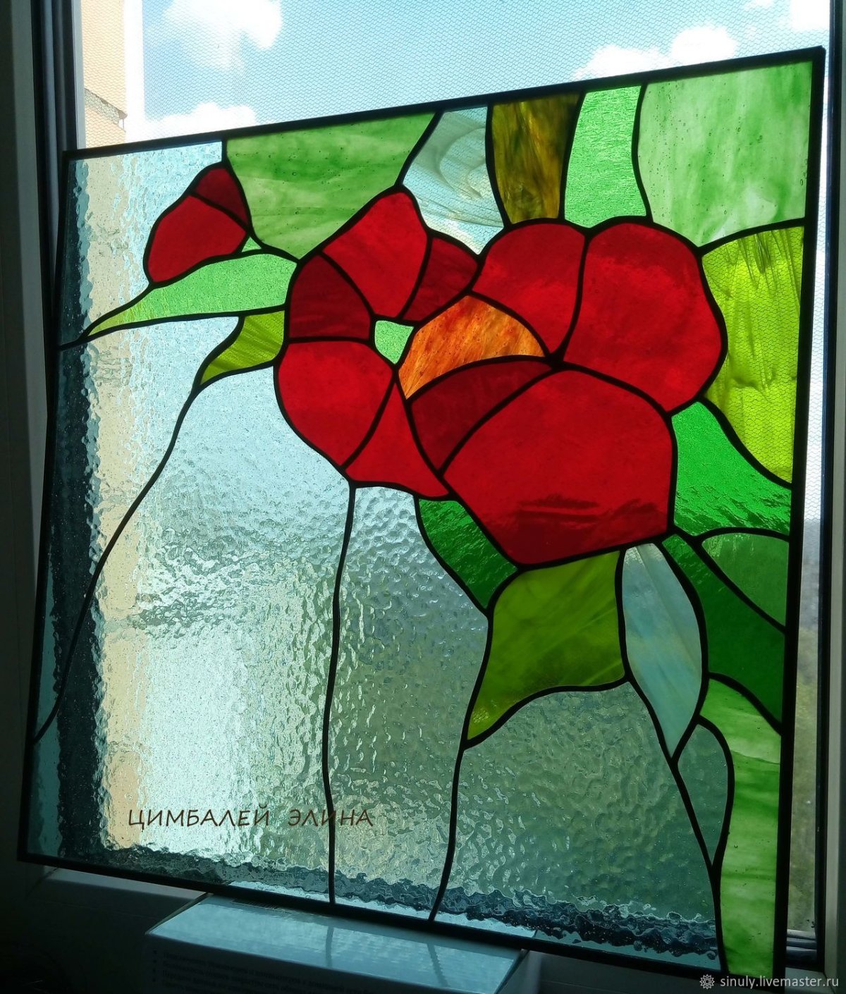 Цимбалей Элина витражи