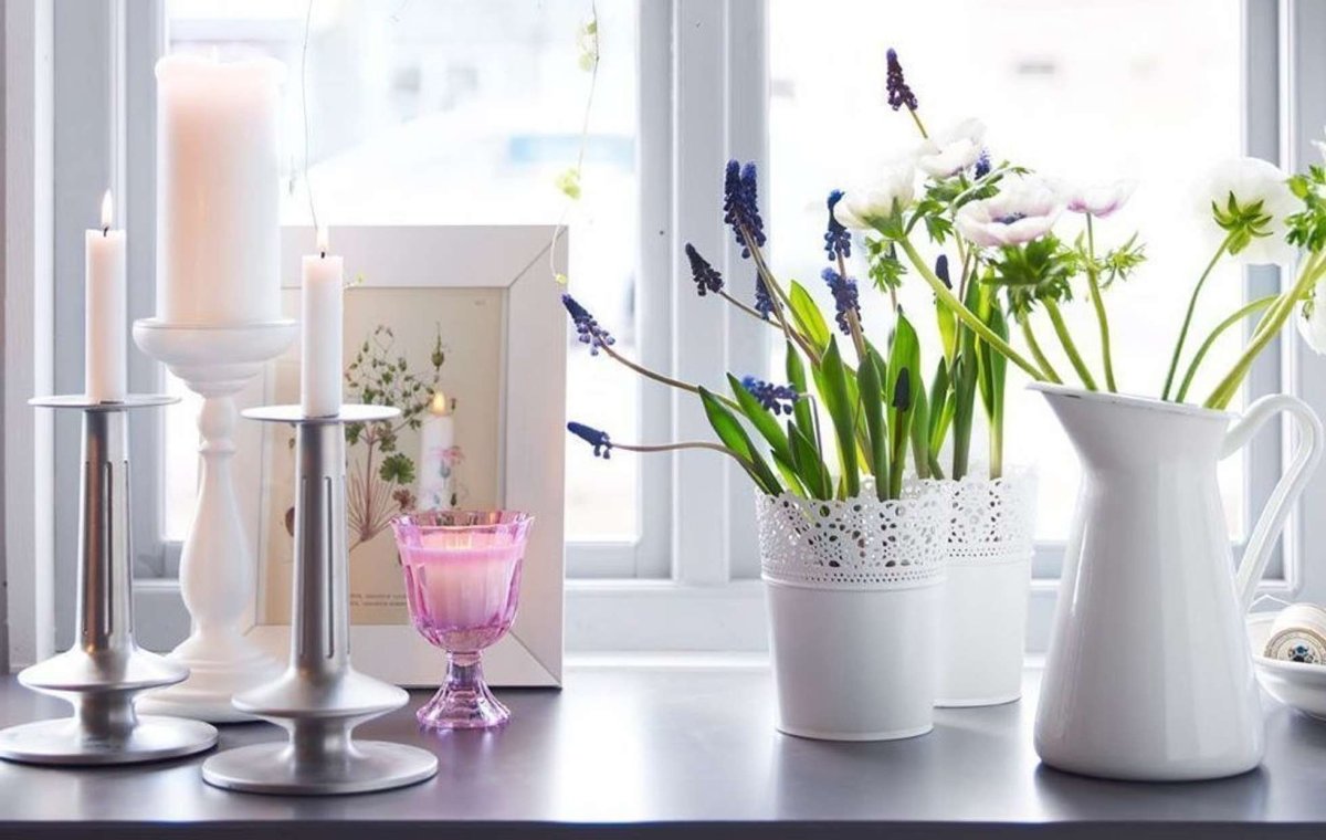 Стеллаж для цветов на подоконник