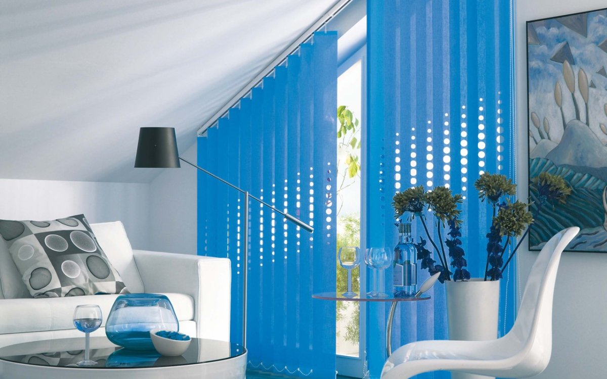 Гардины на треугольные окна