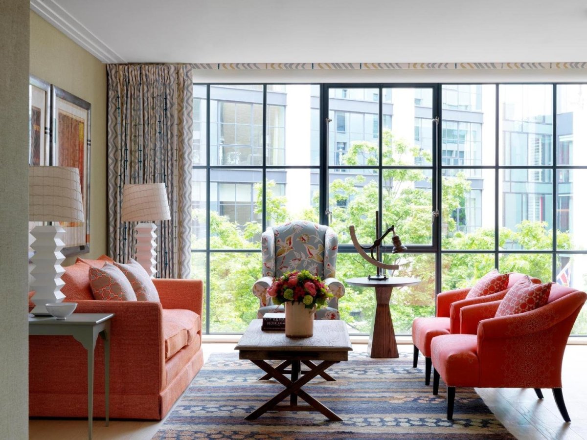 Деревянные окна в скандинавском стиле