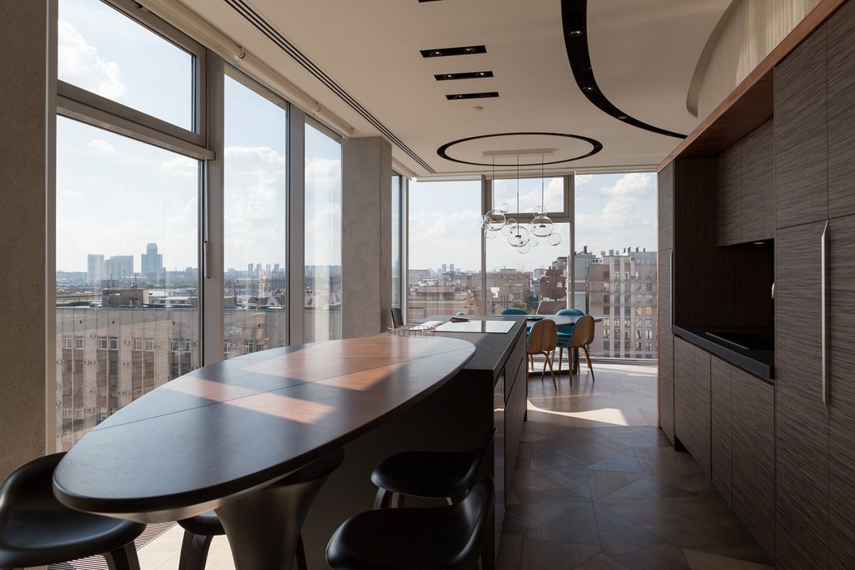 Пентхаус панорамное остекление