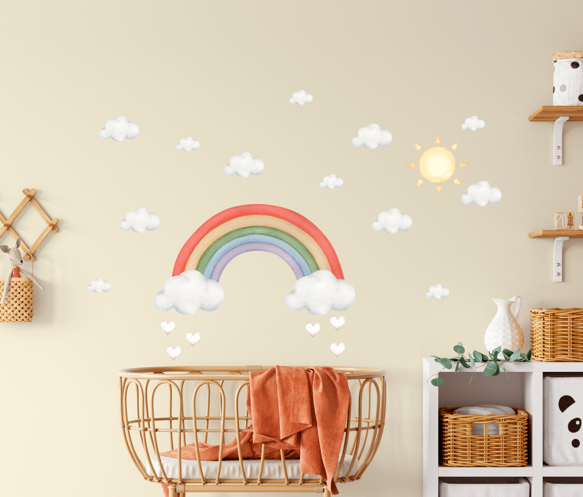 Наклейка окно на стену