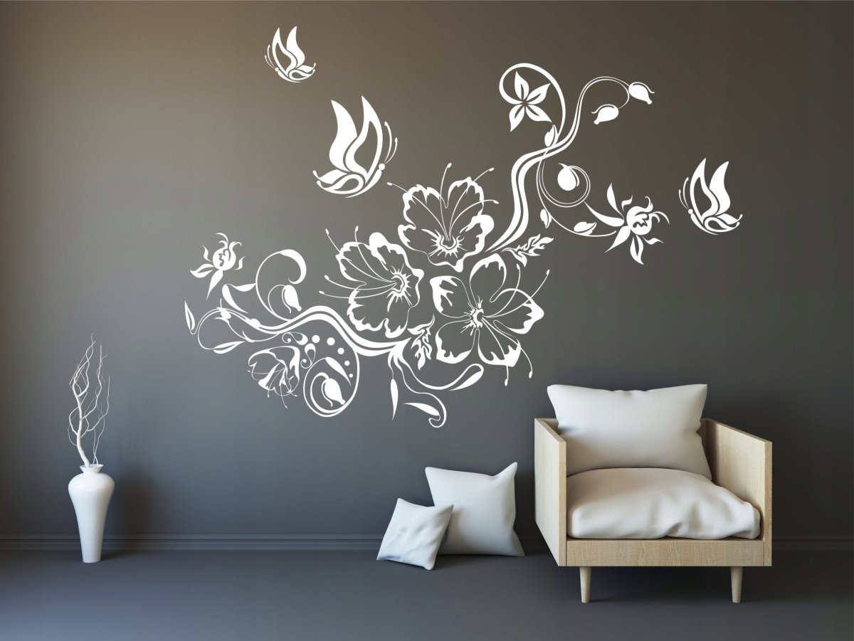 Наклейки на тюль