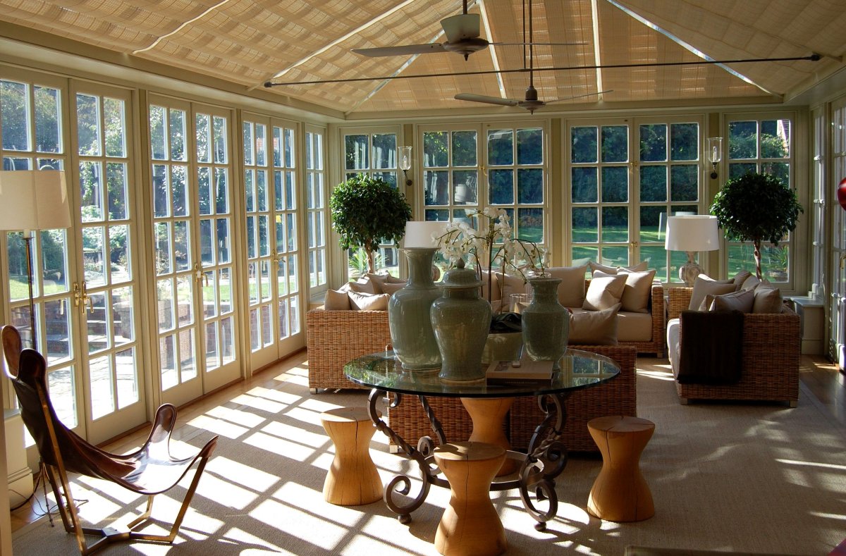 Витражные окна в интерьере