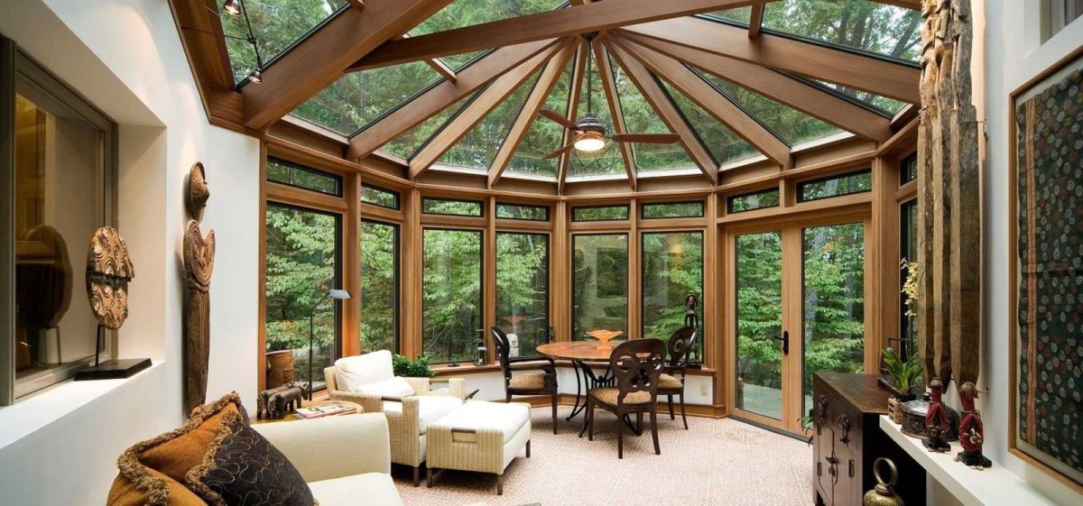 Застекленная веранда