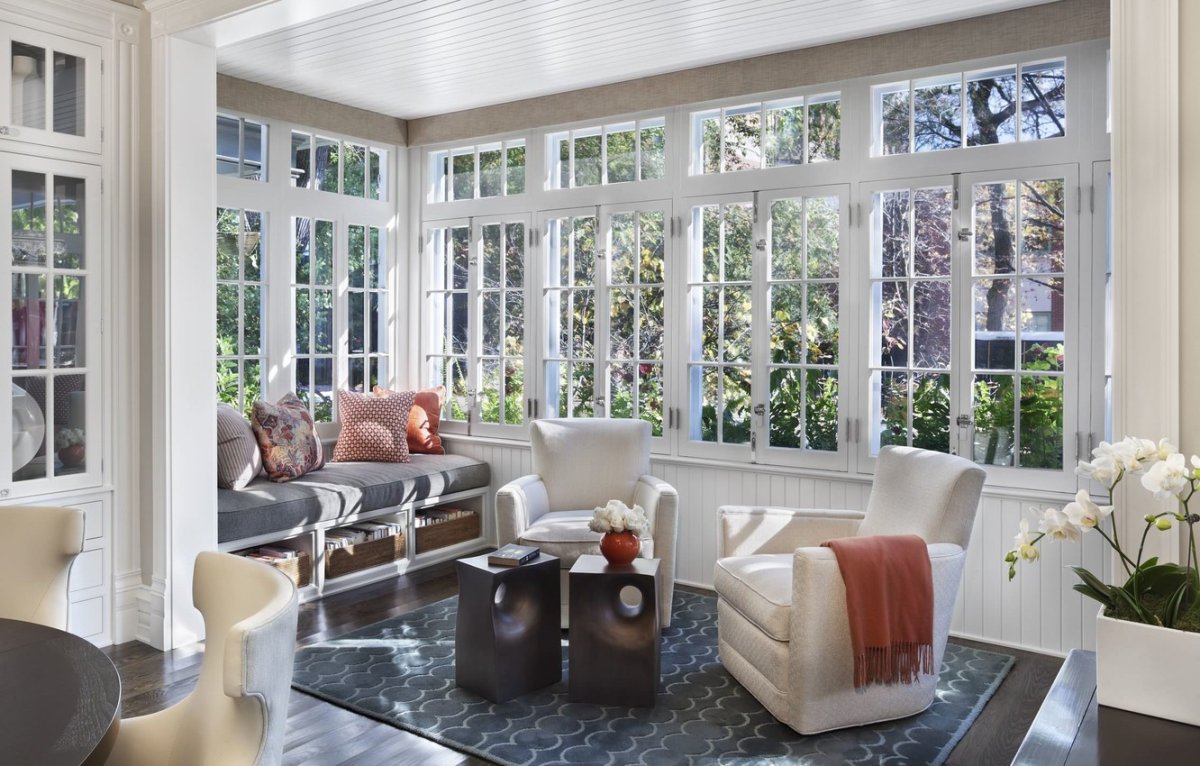 Витражи в зимний сад