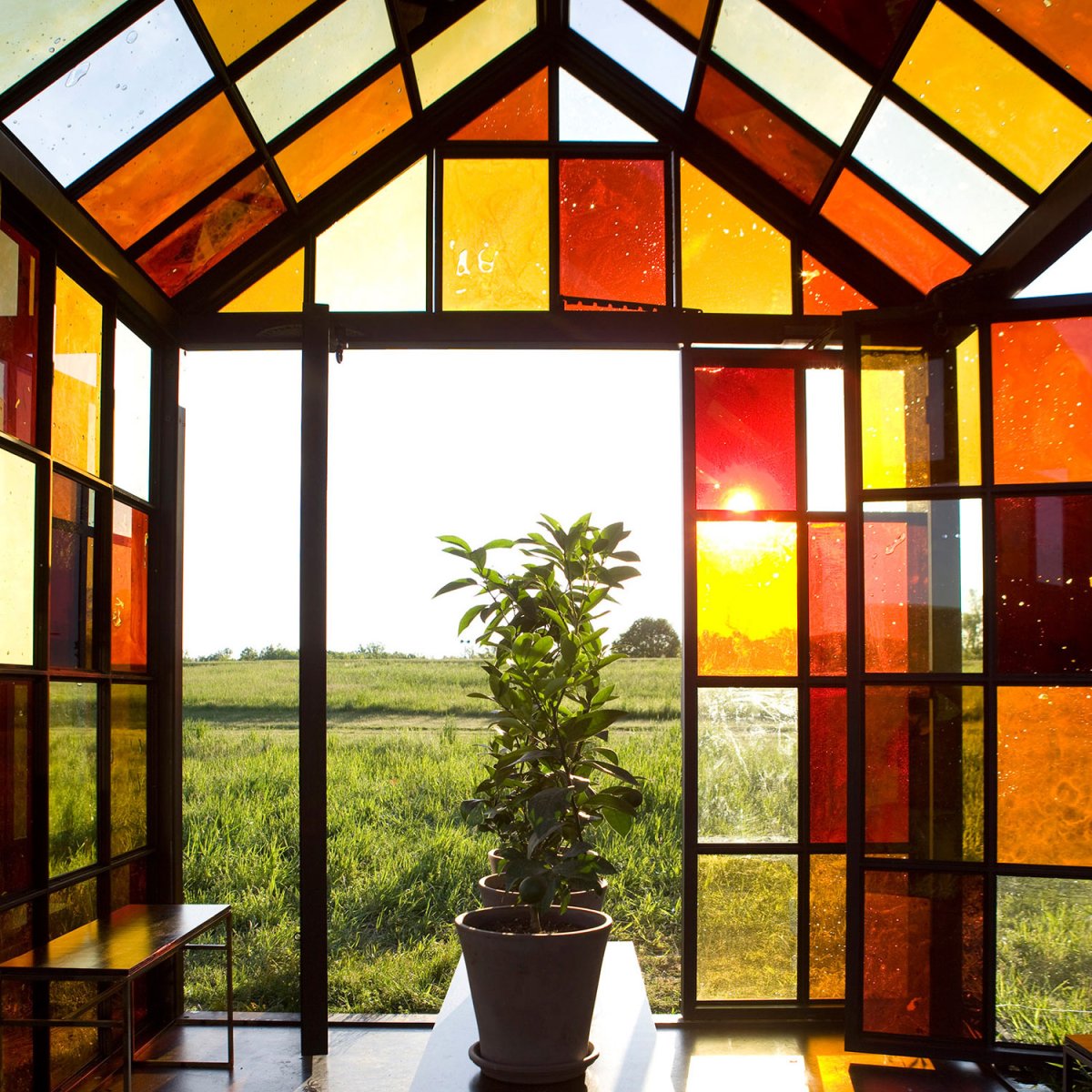 Окна на веранду