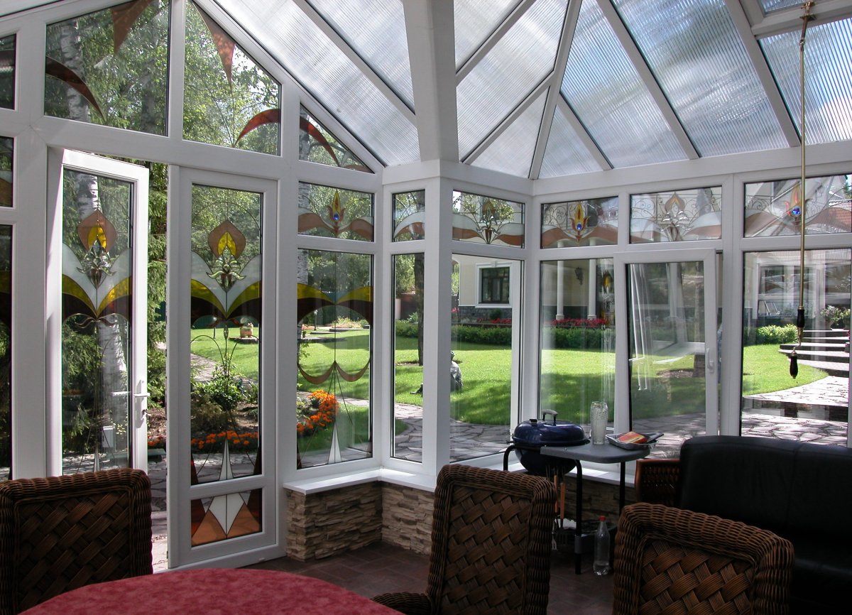 Зимний сад из алюминия