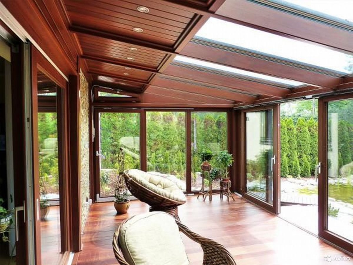 Окна на террасу